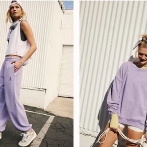 Free people movement all star sweat set